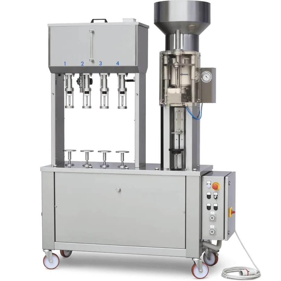 Semi-automatic monoblock Bottling System
